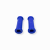 Pair Footrest Rubbers old type Simson S50 S51 S70 KR51 Schwalbe SR4 - Blue