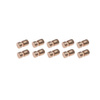 10x 14x8mm Screw Clamp Nipples for Bowden Shift/Clutch/Brake Cables