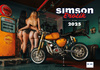 SIMSON Erotic Calendar 2025 - Powerful Mopeds & Sensual Curves