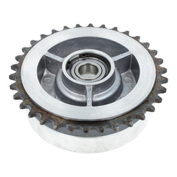 34-tooth sprocket carrier for Simson S51/S50/KR51/SR4 - sealed bearing
