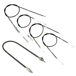 Replacement Cable Set & Speedometer Cable for DKW SB250 (5-piece)