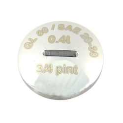 Sealing screw for Simson KR51/2 S51 SR50 - Aluminum Chrome