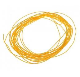Yellow 1.5mm² Vehicle Cable 1m - Car, Motorcycle, Moped