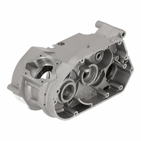 Engine Housing M700 für SIMSON S83, SR80 – Ø 53.1 mm silver metallic