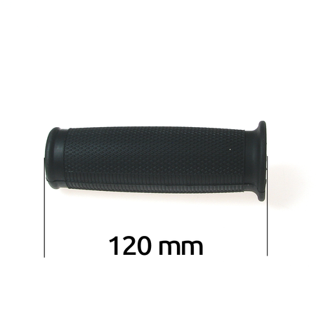 Paar Griffgummis 22 mm ballige Form für AWO Touren Sport, EMW R35, IWL - schwarz