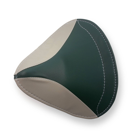 Simson SR2/SR2E Seat Cover - 1st Quality Green/Beige