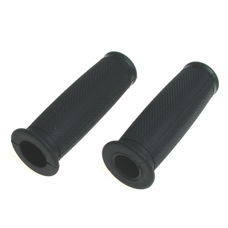 Pair Handlebar Grips, Bulb Shape for Simson SR1/SR2/KR50 Spatz - Black