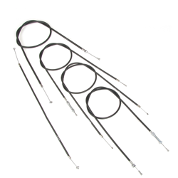 Bowden Cable Kit for EMW R35 Motorcycle (5-piece) - Black