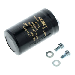 SET Glättungskondensator für Powerdynamo – Ø35mm Länge 75mm Kapazität 22.000µF