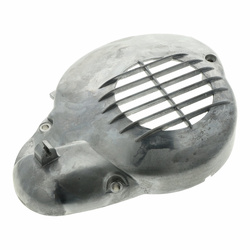 Alternator cover for Simson KR51 — Aluminum, Threaded Brake Cable