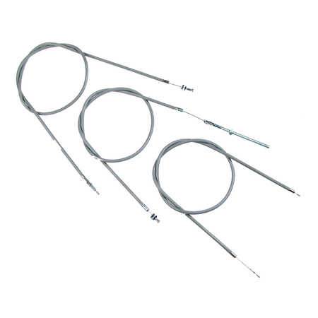 Bowden Cable Kit (Throttle & Clutch) for Adler M125 - Gray