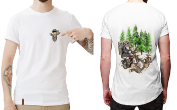 T-Shirt "Ostalgie-Edition #1" Farbe: off-white Größe: XXL für Simson MZ Fahrer