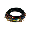 MZ TS125/TS150 wiring harness (Standard) with color diagram
