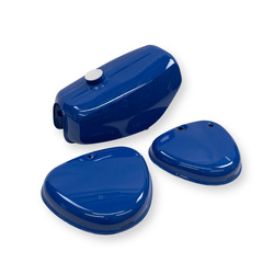 Sealed Tank & Side Cover Set 1st Choice for Simson S51/S70 - Sky Blue