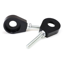 2x Kettenspanner verstärkt ALU für Simson S51 SR4 KR51 Schwalbe SR50 - schwarz