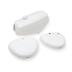Fuel Tank + Side Panels Set, Sealed, A-Grade for Simson S51 S70 - White