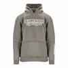 SIMSON Oversized Hoodie, Stonewashed Grey, XXXL – Biker/Moped Gear