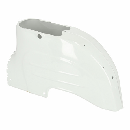 Panzer Karossserie Hintere Haube für Simson KR51/2 - grau, Stahlblech