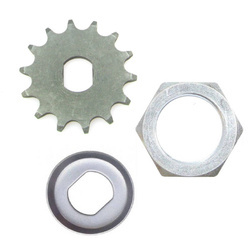 15T Sprocket + Lock Plate & Nut for Simson S51/S53/S70/S83/KR51/2/SR50/SR80