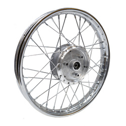 Speichenrad 16 Zoll 1,50 x 16" für Simson S50 S51 S70 KR51 SR4 - Stahl verchromt