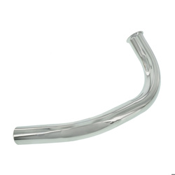 Exhaust manifold for Simson S50, S51, S70 – chrome, Ø28mm - MZA