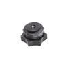 Replacement Star Knob Nut for MZ ES/ETS/TS Motorcycles - Black