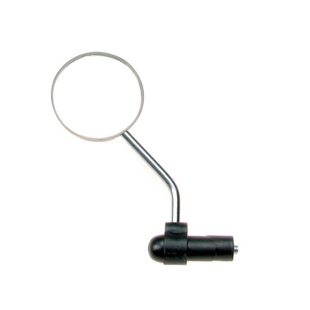 Universal plug-in mirror ø70 for aluminum handlebars ø17mm (right / left) for bicycles