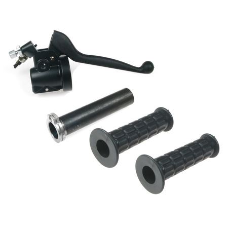 Fitting with handbrake lever + throttle twist grip + rubber grips for Simson S50 S51 SR50