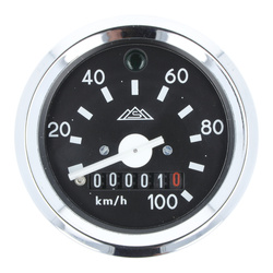 MMB speedometer for Simson S51 S50 – 100 km/h, Ø60 mm with Simson logo