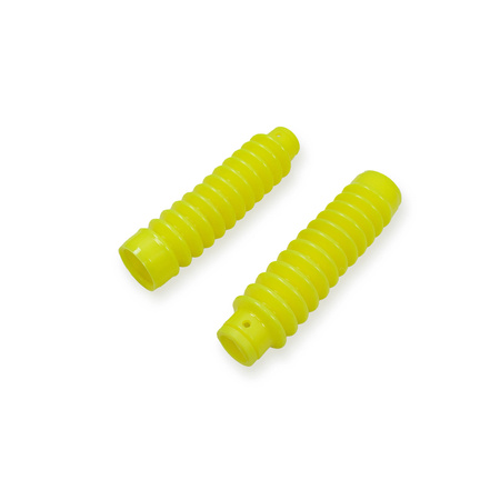 2x bellows for telescopic fork for Simson S50, S51, S53, S70, S83, SR50 - yellow