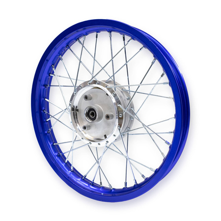 Aluminum Spoke Wheel 1.60x16 Blue for Simson S50/S51/KR51 SR4 - B-Stock