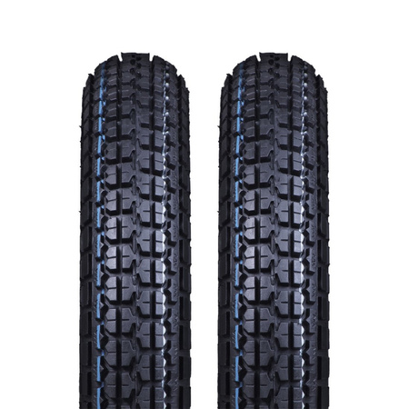 2x Vee Rubber VRM220 3.0x12 47J street tires for Simson SR50/SR80